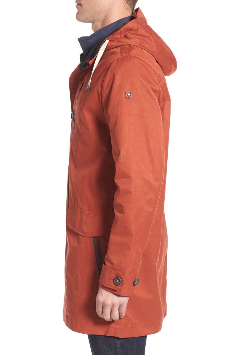 Victorinox Swiss Army<sup>®</sup> 'Studio' Hooded Water Repellent Parka, Alternate, color, 