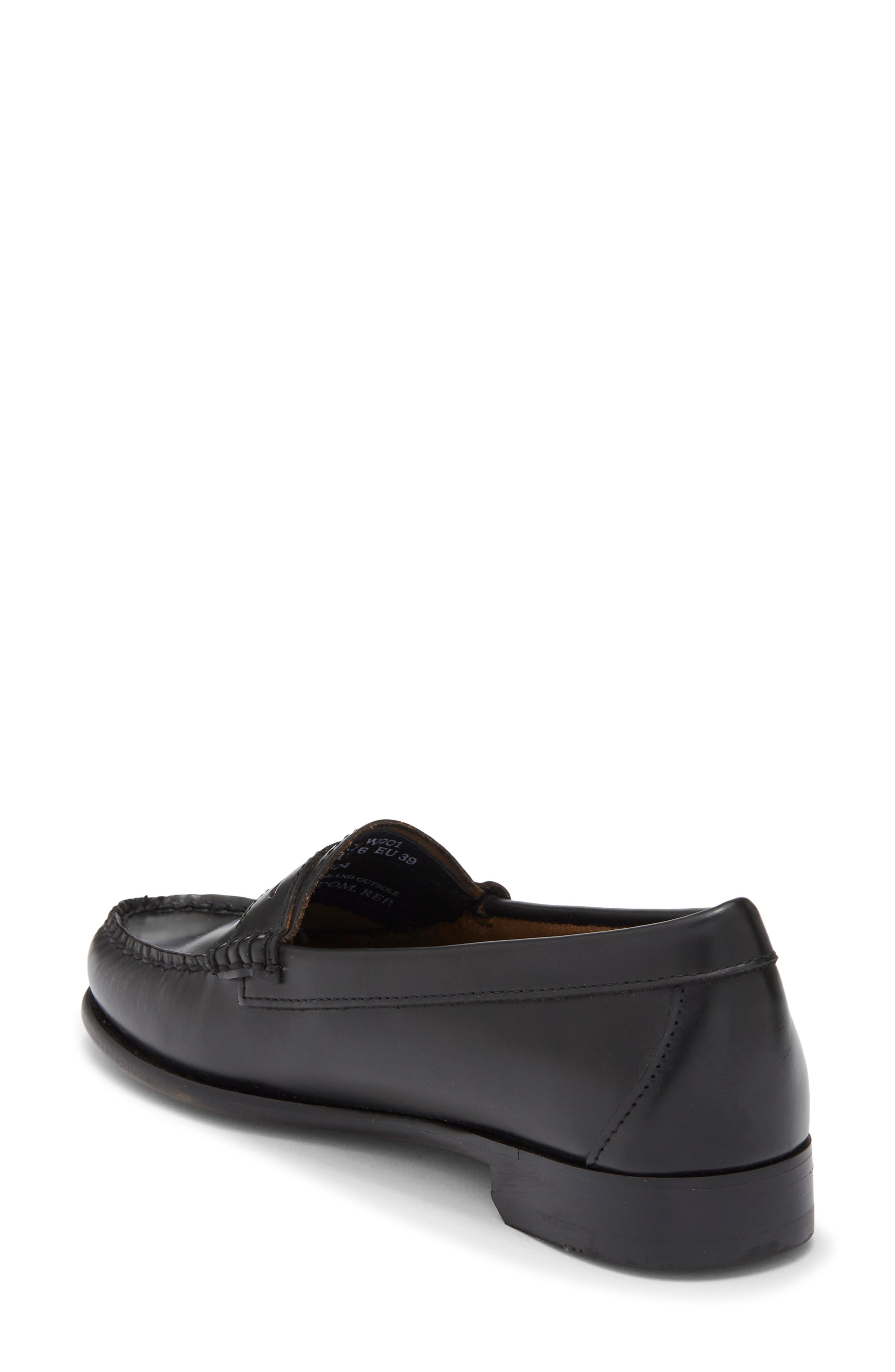 G.H.BASS Whitney Weejuns<sup>®</sup> Penny Loafer, Alternate, color, Black
