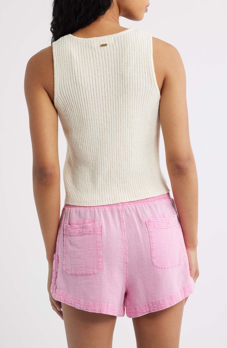 Rip Curl Catalina Island Knit Vest, Alternate, color, Off White