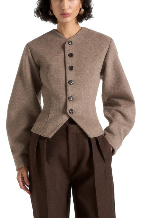 Aya Wool Hourglass Jacket