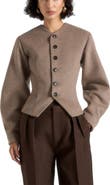 Manière De Voir Aya Wool Hourglass Jacket