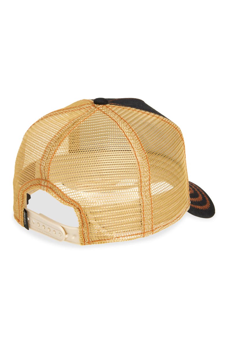 Built Tough Trucker Hat, Alternate, color, BLACK
