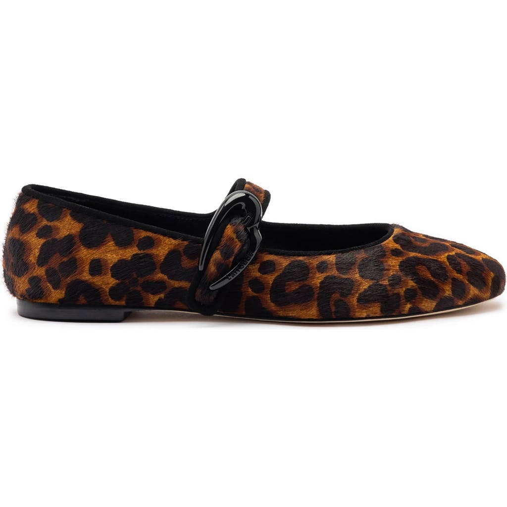 Larroude Larroudé Verona Ballet Flat In Leopard
