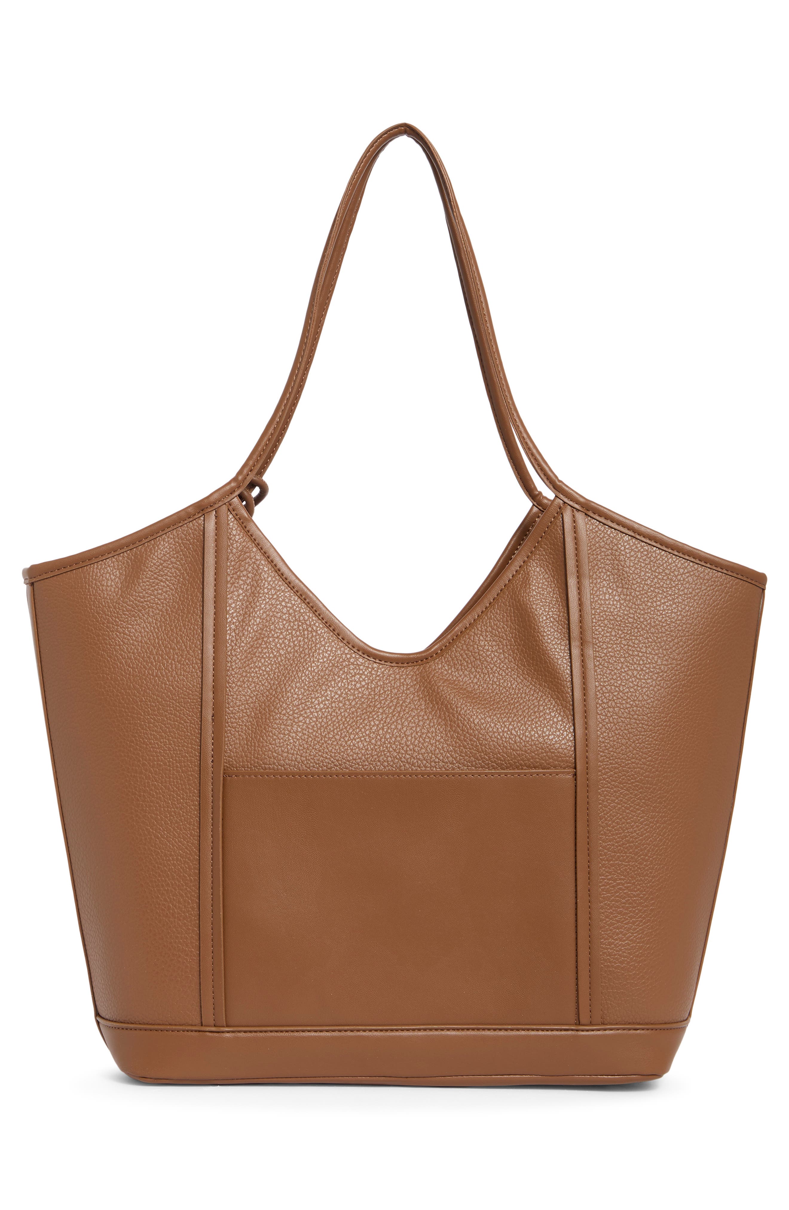 Steve Madden Belliot Tote, Alternate, color, Nutshell Pebble