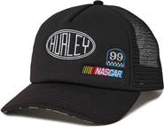 Hurley Women's Hurley Black NASCAR Foam Trucker Snapback Hat