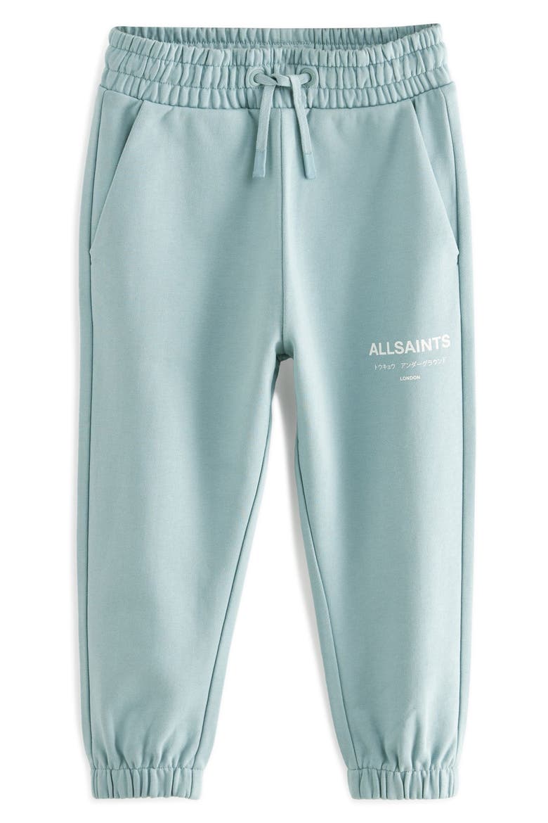 Kids' Underground Logo Cotton Joggers, Main, color, BLUE