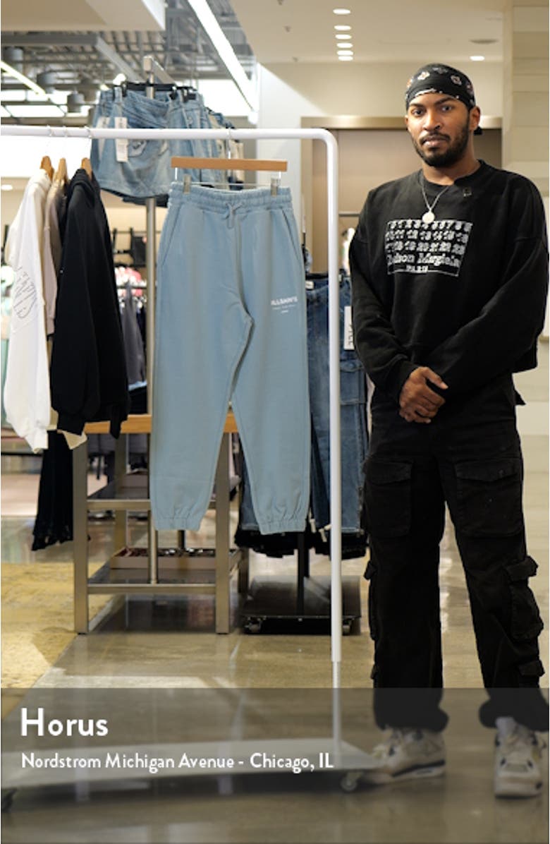 Kids' Underground Logo Cotton Joggers, sales video thumbnail