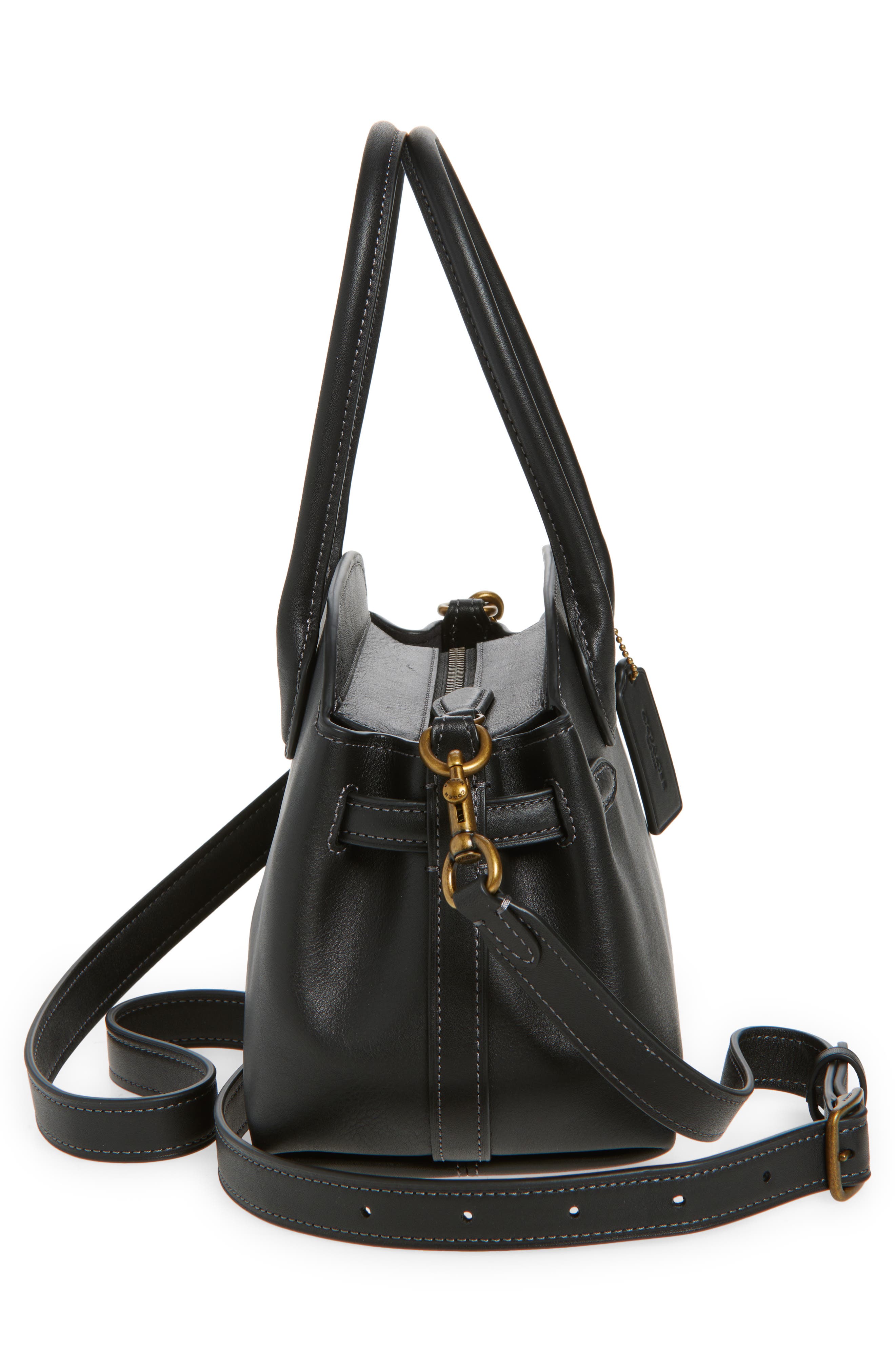 Женские сумки COACH Soft Empire 21 Leather Carryall Bag — фото 7