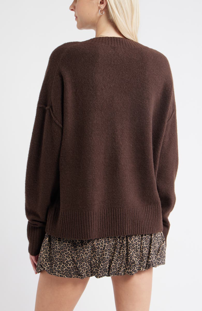 Oversize Cozy V-Neck Sweater