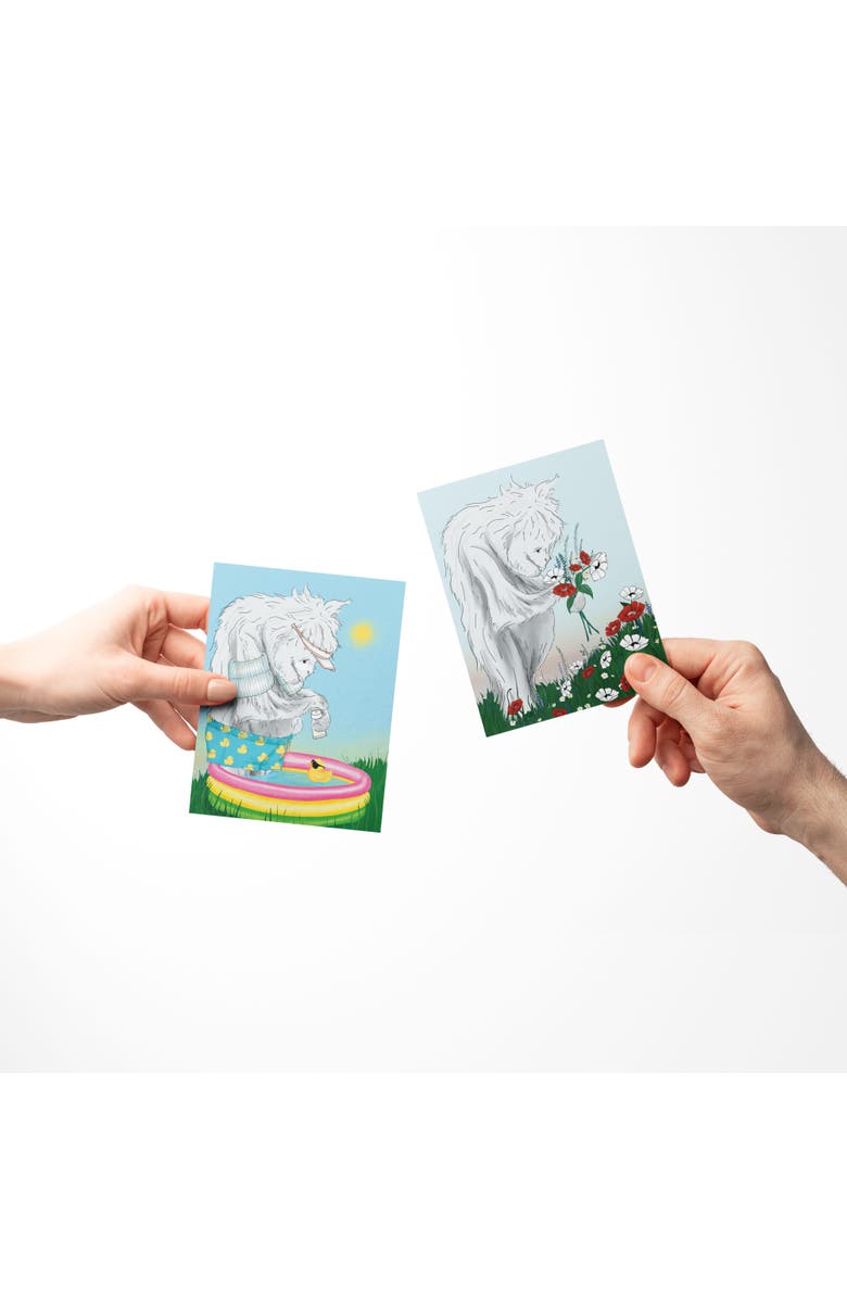 Ramus & Co Everyday Greeting Card Pack (3ct) "Yeti, Yeti, Yeti", Alternate, color, Multi-Pack