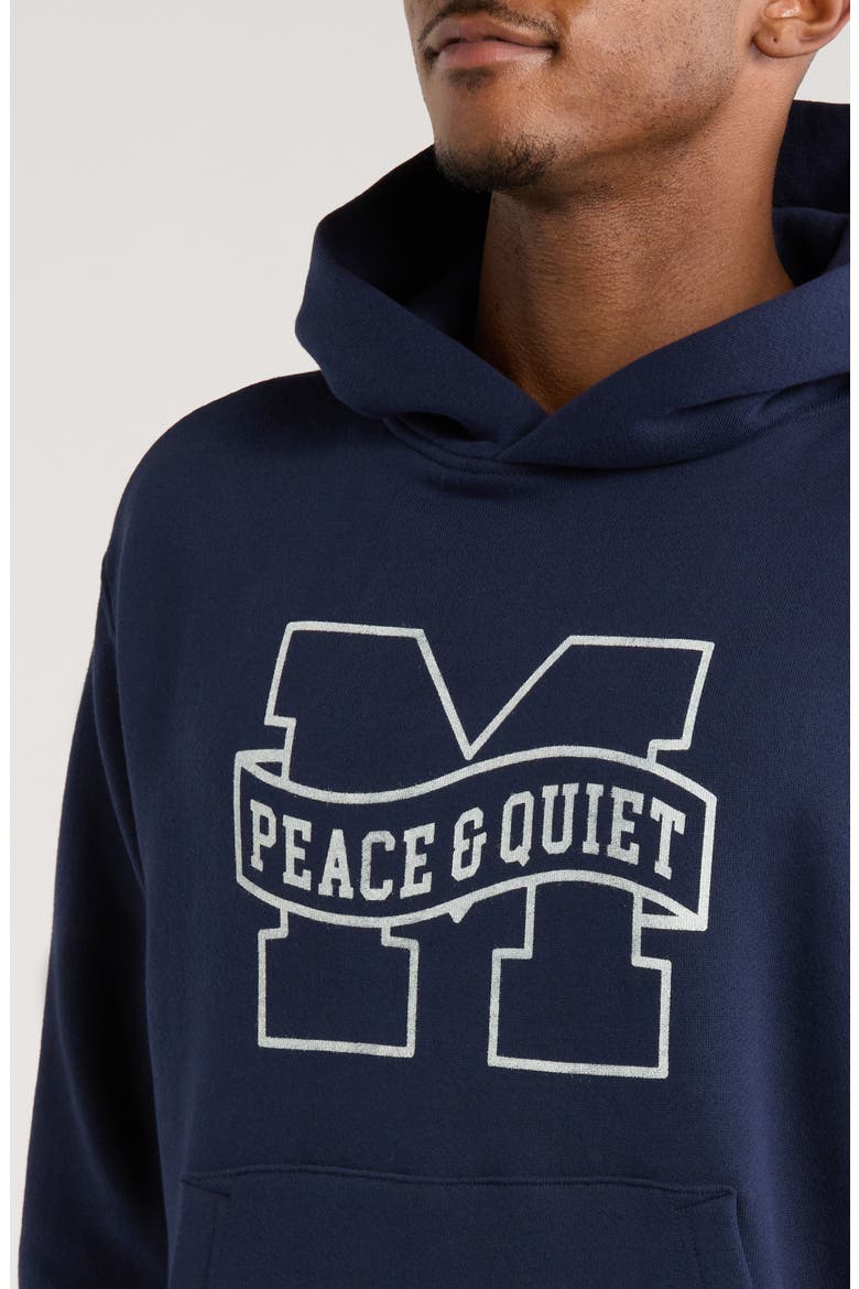 Banner Hoodie, Alternate, color, NAVY