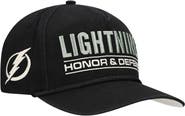 '47 Men's '47 Black Tampa Bay Lightning OHT Military Appreciation Homeland Honor and Defend Hitch Adjustable Hat