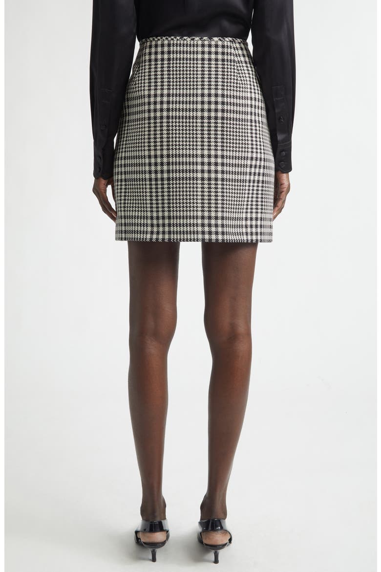 Cotton Patch Pocket Miniskirt, Alternate, color, BLACK MULTI