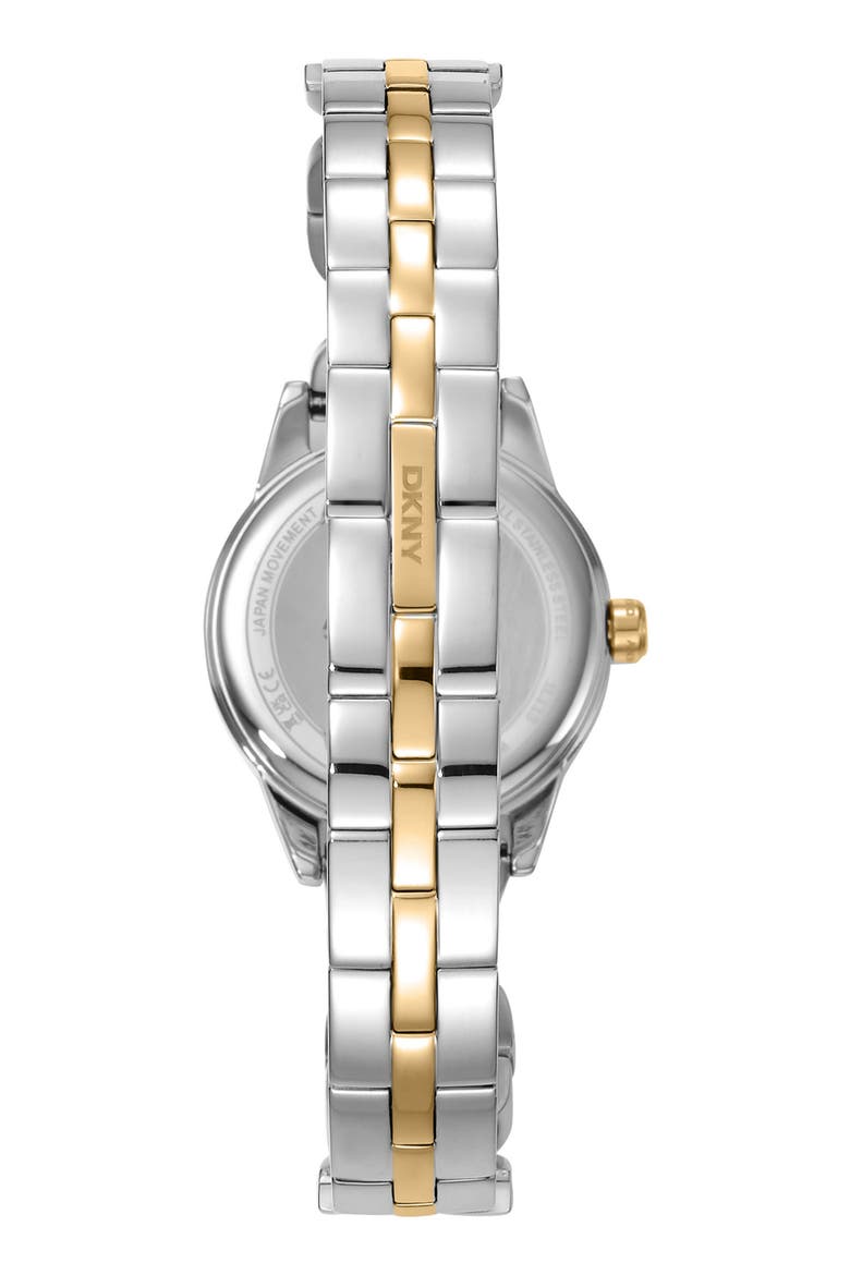 Open Link Bracelet Watch, 26mm, Alternate, color, SILVER