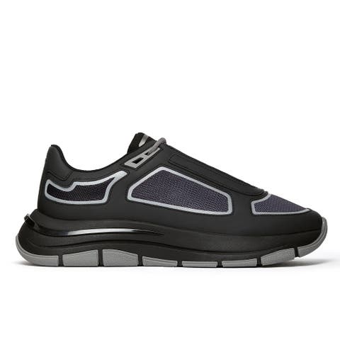 Alton Leather And Mesh Trainers