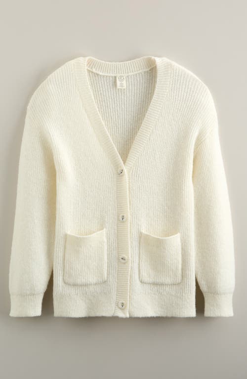 Treasure & Bond Kids' Oversize Cardigan in Ivory Egret at Nordstrom, Size Large