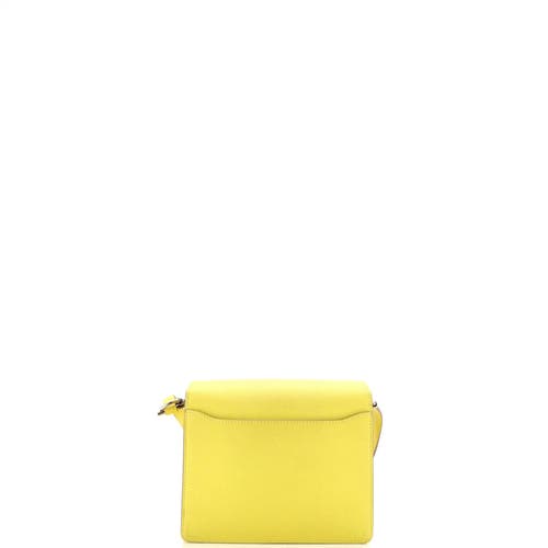 Pre-owned Hermes Hermes Roulis Bag Evercolor 18 In Green