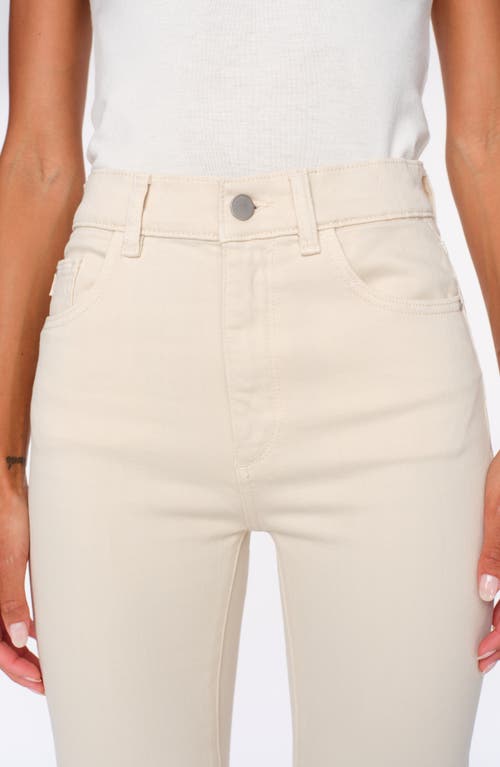 Dl1961 Patti Straight Leg High Rise Jeans In Neutral