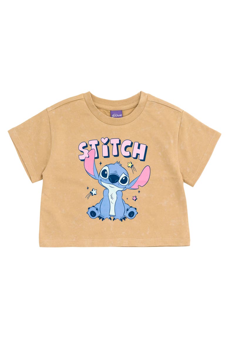 Disney Lilo & Stitch Wash T-Shirt & Skirt Set, Alternate, color, 