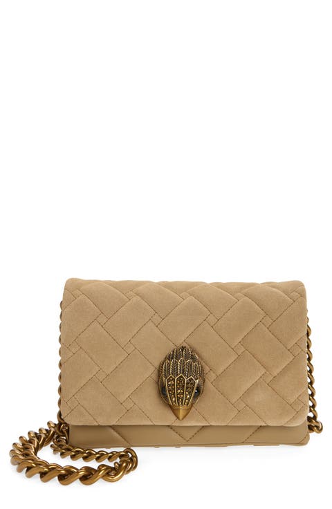 Mini Kensington Quilted Leather Convertible Crossbody Bag