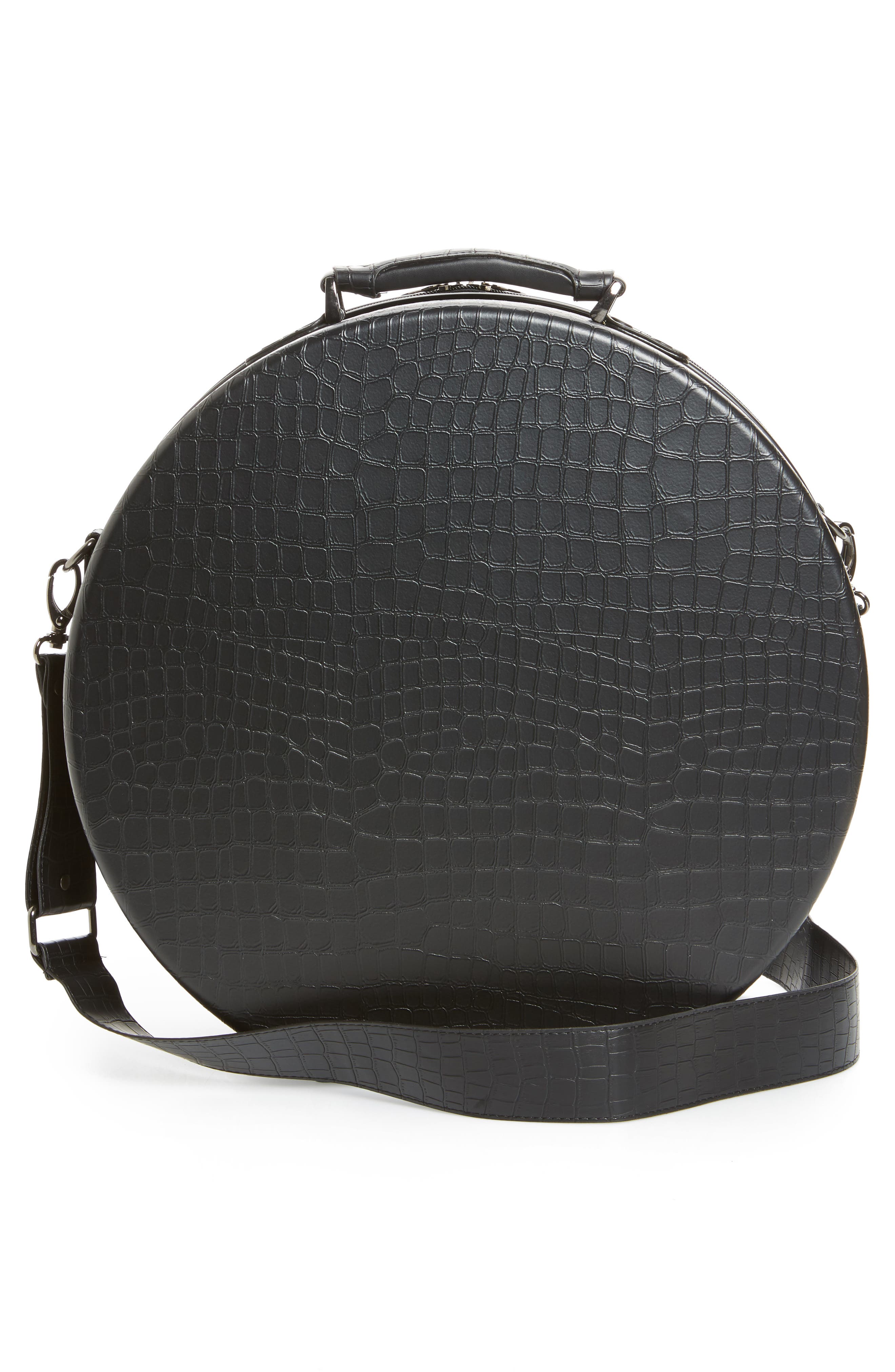 CALPAK Baye Medium Hardcase Hat Box, Alternate, color, 