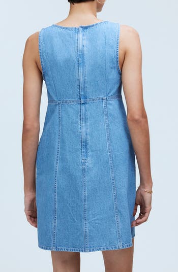 Sleeveless Denim Minidress
