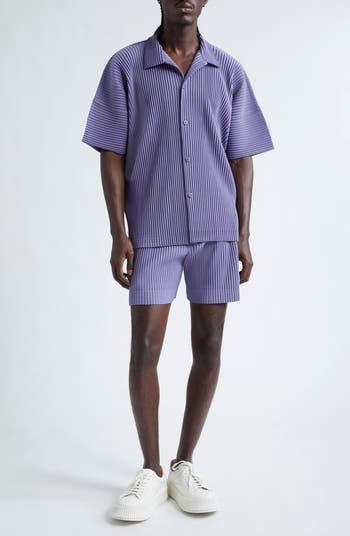 Homme Plissé Issey Miyake MC July Pleated Shorts | Nordstrom Homme Plissé Issey Miyake MC July Pleated Shorts | Nordstrom