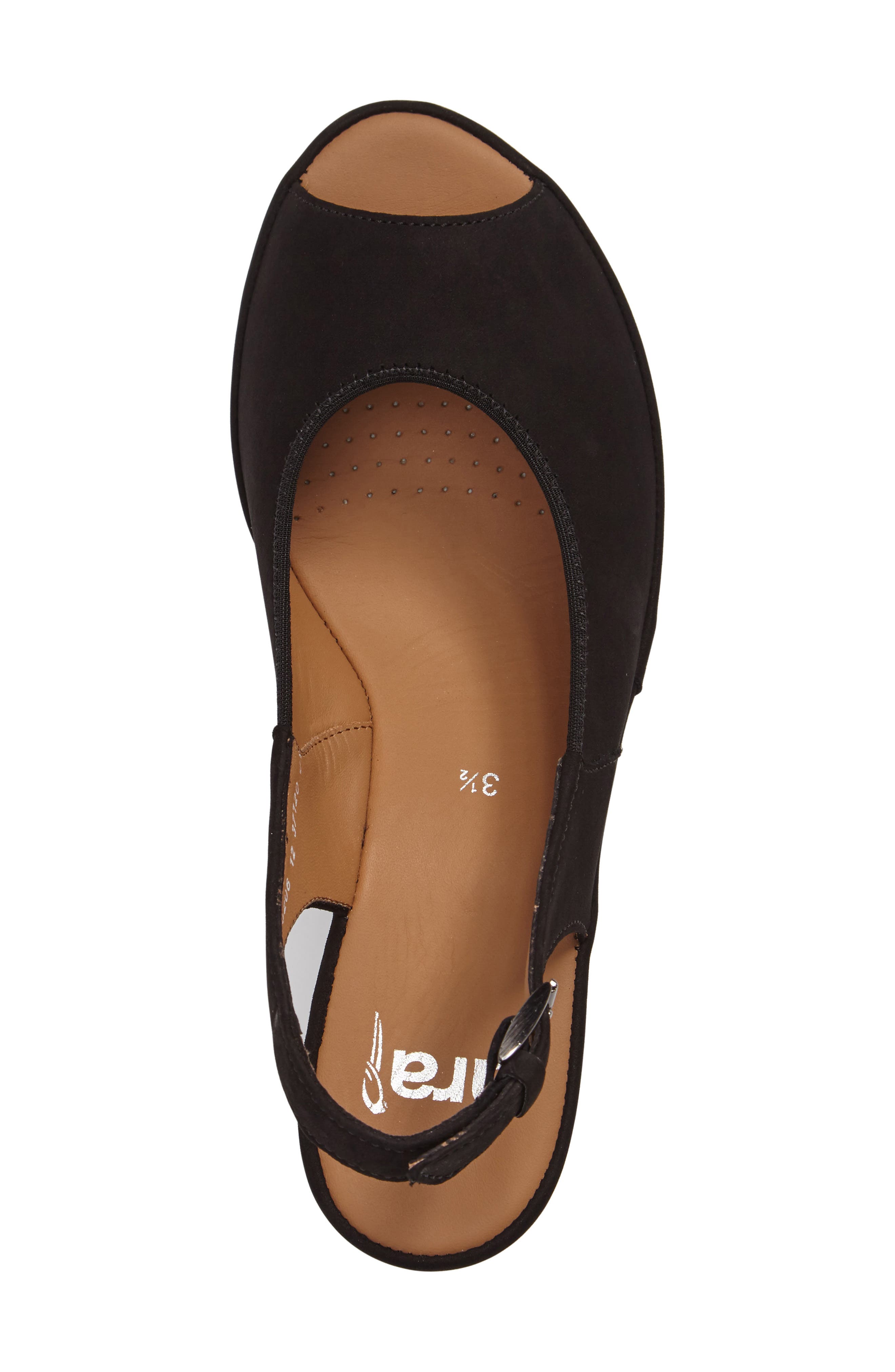 Colleen Sandal, Alternate, color, BLACK