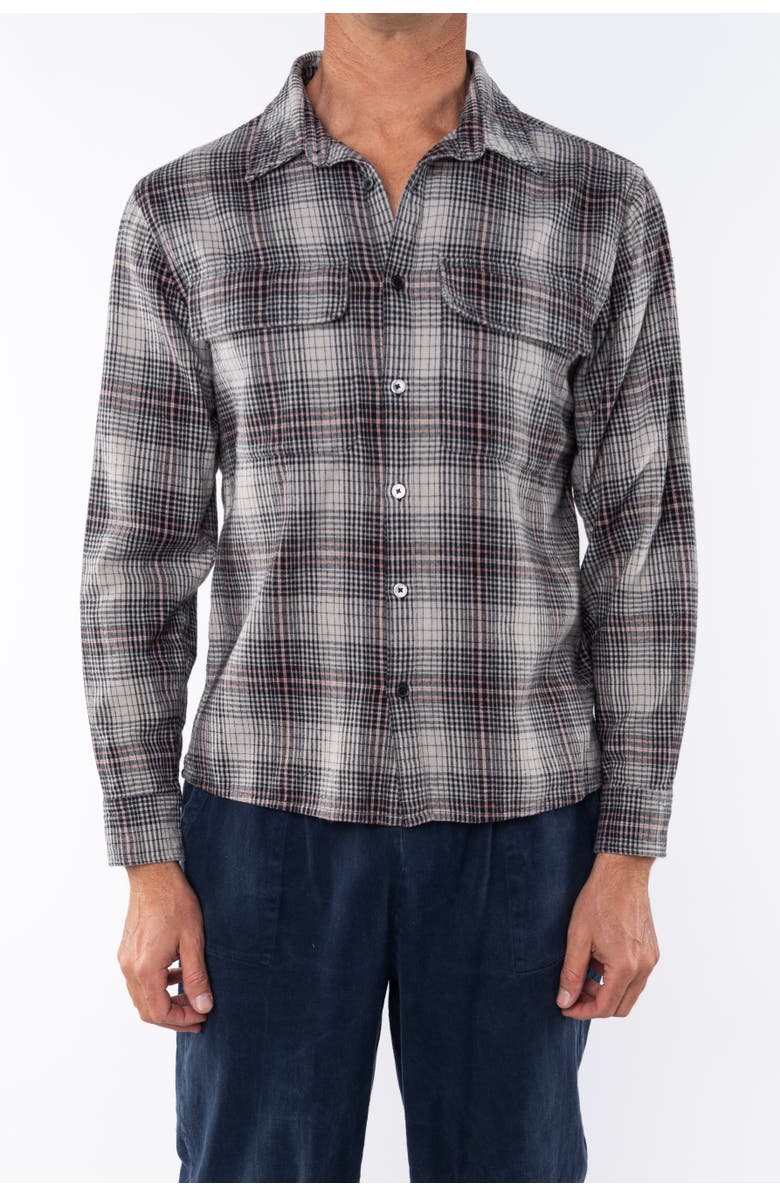 ARIKO Summer Softy Plaid Shirt, Alternate, color, Black / Red