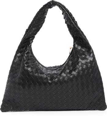 Woven Hobo Shoulder Bag