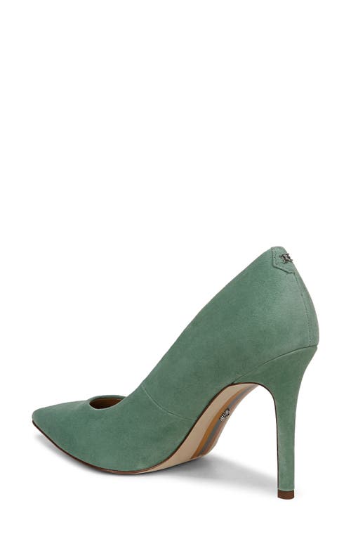 Sam Edelman Hazel Pointed Toe Pump In Green Garden