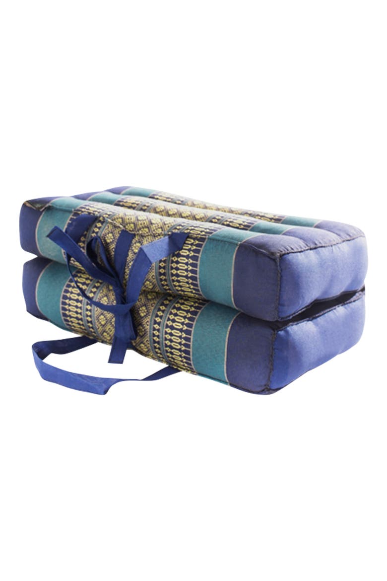 Zafuko Yoga & Meditation Cushion, Main, color, Deap Sea Blue