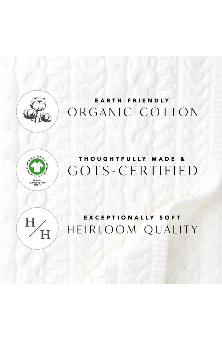 Hope & Henry Boys' Organic Cricket Sweater Vest, Kids, Alternate, color, White With Blue And Pink