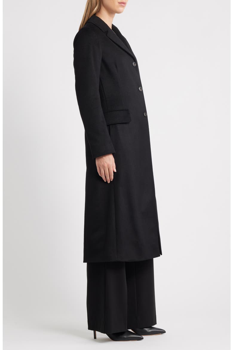 Kate Cashmere Coat, Alternate, color, BLACK