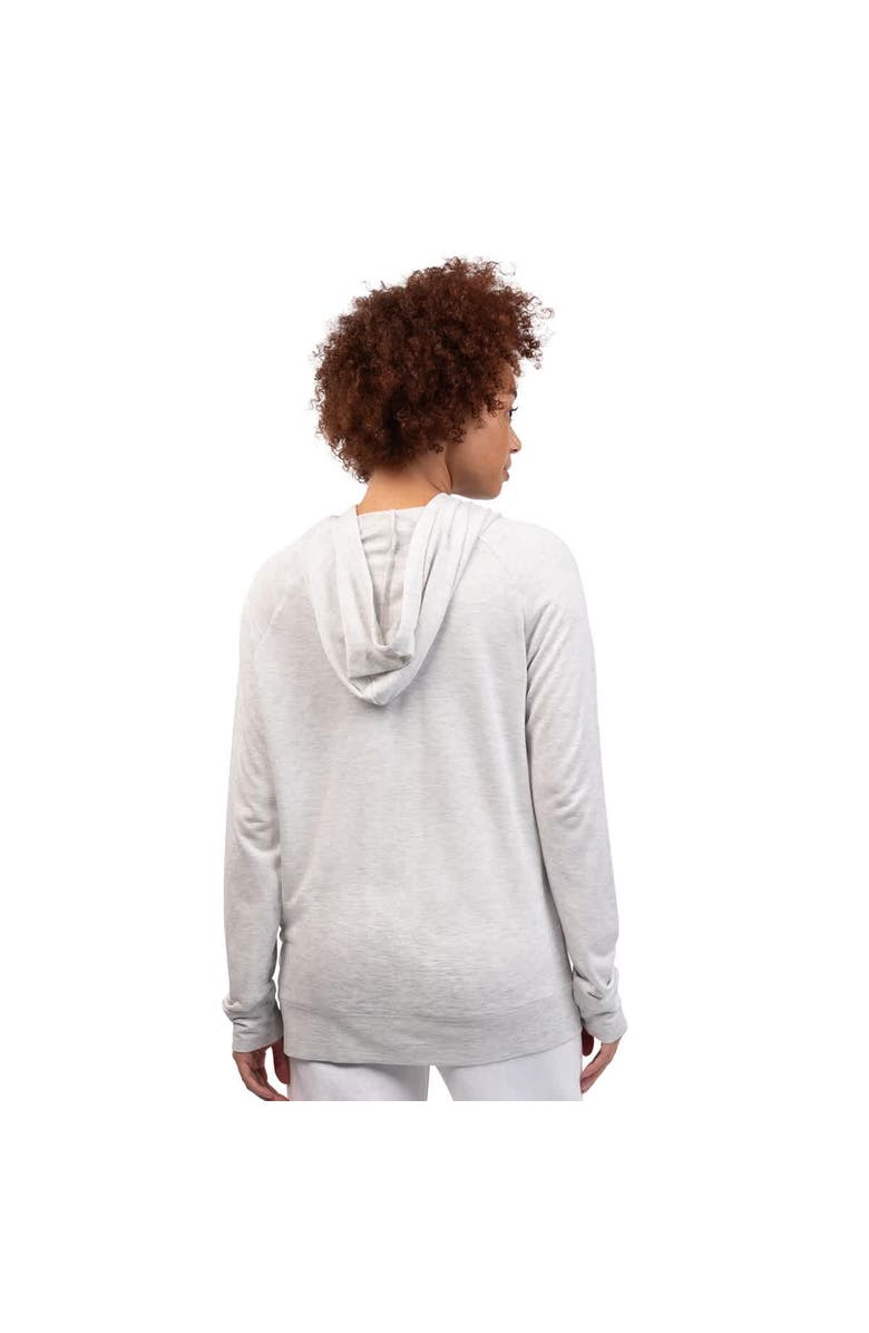 G-III 4HER BY CARL BANKS Women's G-III 4Her by Carl Banks Oatmeal New York Mets Pregame Pullover Hoodie, Alternate, color, Oatmeal