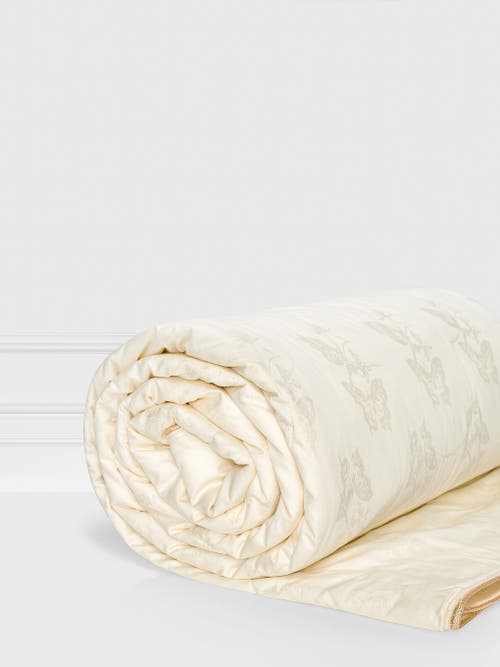 Togas Selena Light Tussah Silk Comforter In Neutral