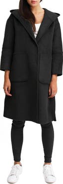 Belle & Bloom Walk This Way Wool Blend Oversized Coat