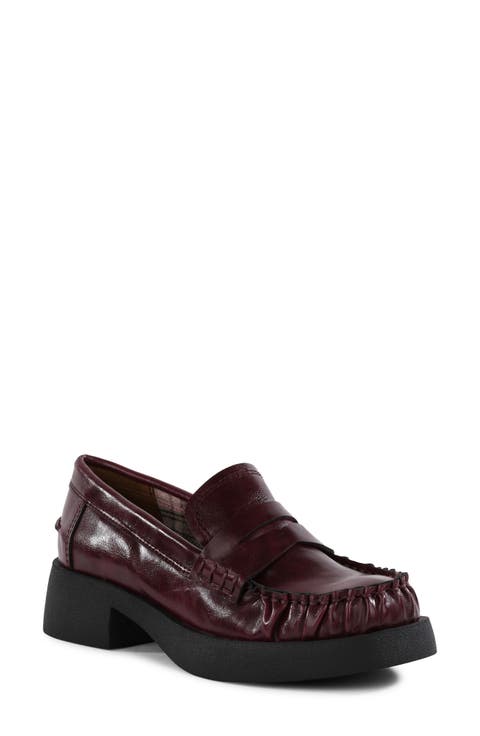 Fiction Faux Leather Penny Loafer
