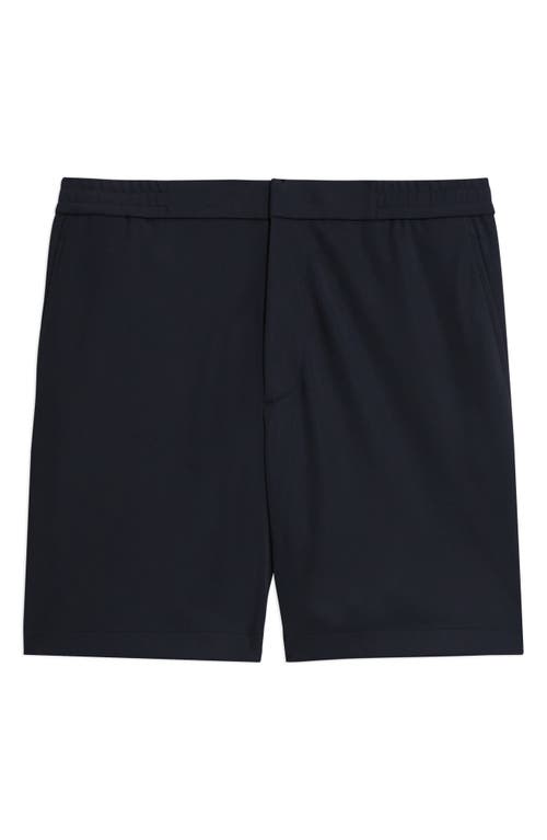 Theory Men's Curtis Flat Front Shorts In Black