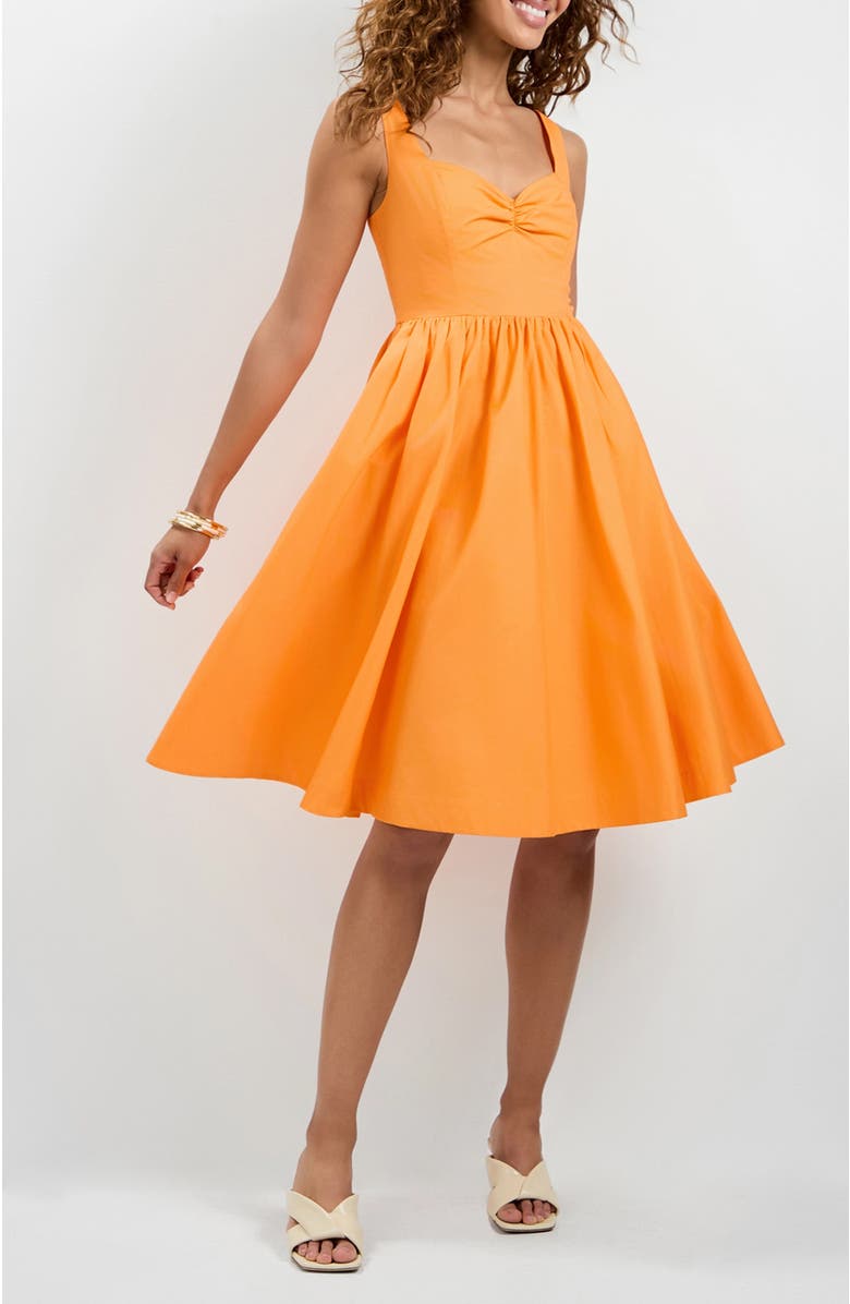 Trina Turk Mirabello Dress, Alternate, color, Aulenti Orange