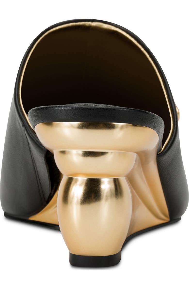 DKNY Donna Wedge Slide Sandal, Alternate, color, Black