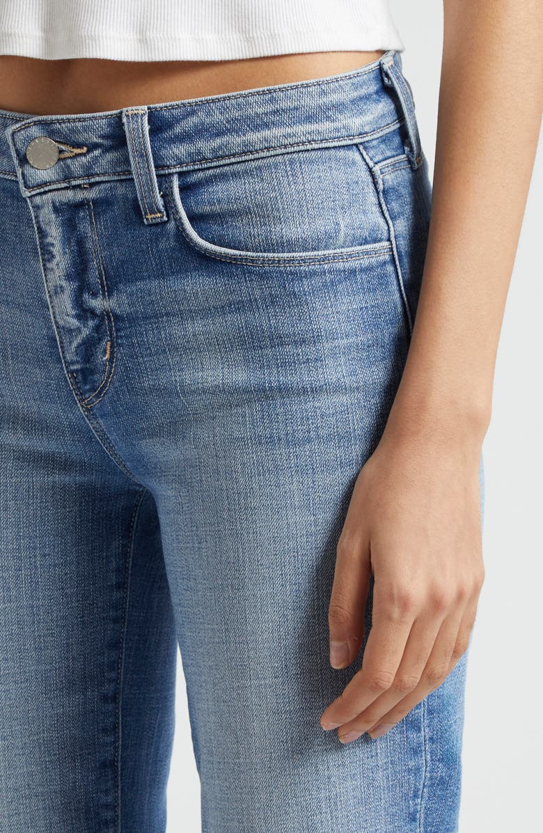 L'AGENCE Sneeki Flare Jeans, Alternate, color,