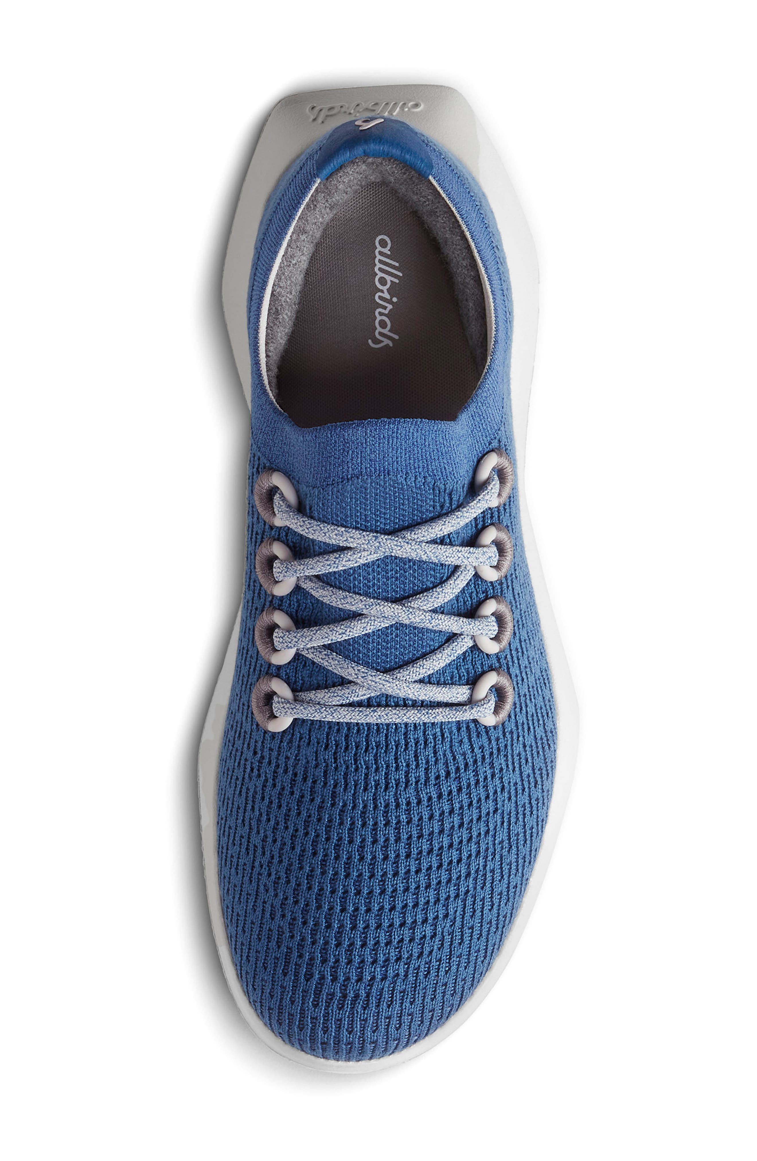 Allbirds Tree Dasher 2 Sneaker, Alternate, color, Basin Blue/ Light Grey