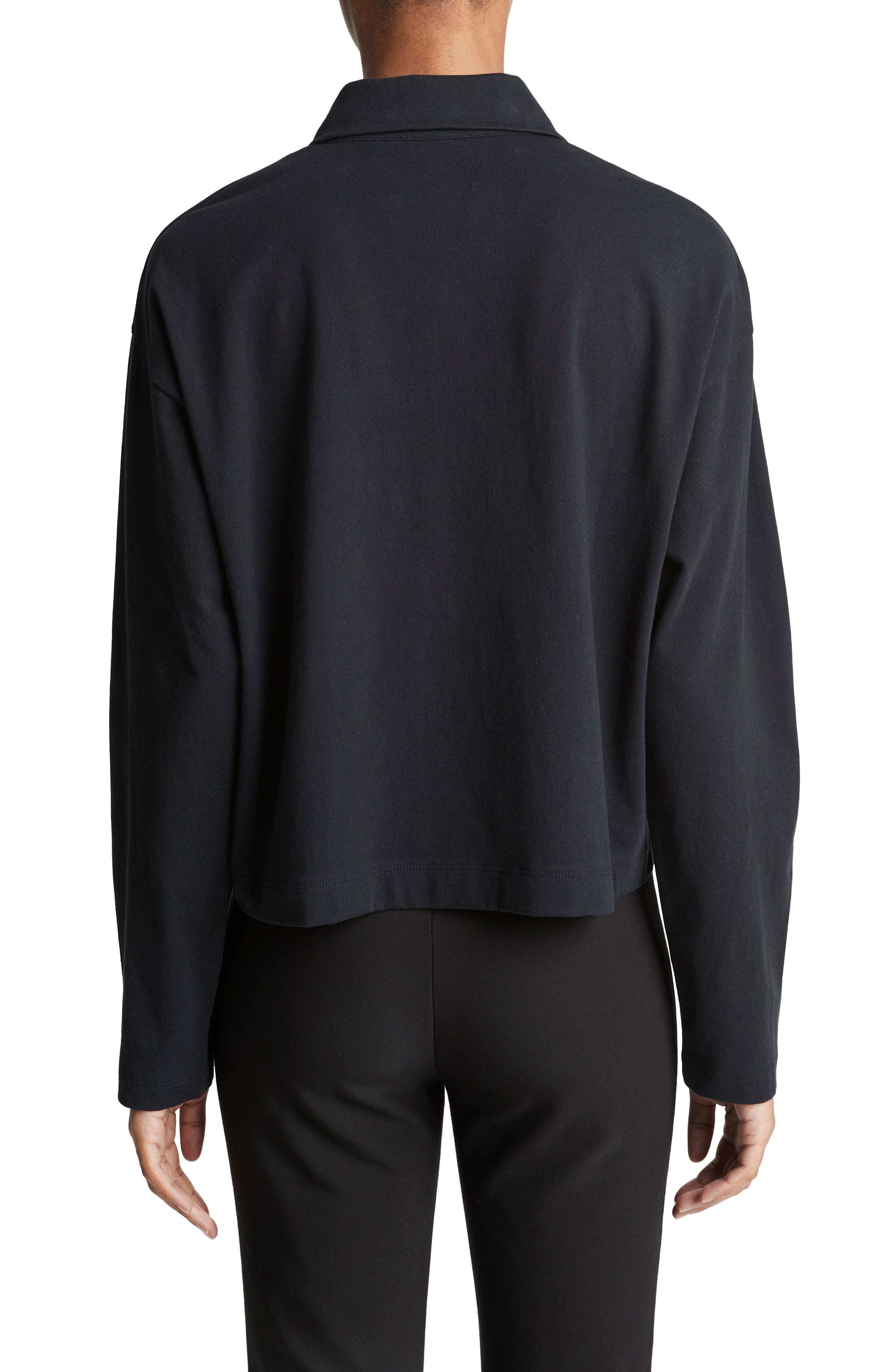 Easy Long Sleeve Cotton Polo - image 2
