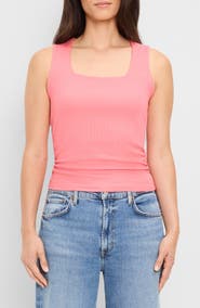 Michael Stars Maribel Square Neck Tank