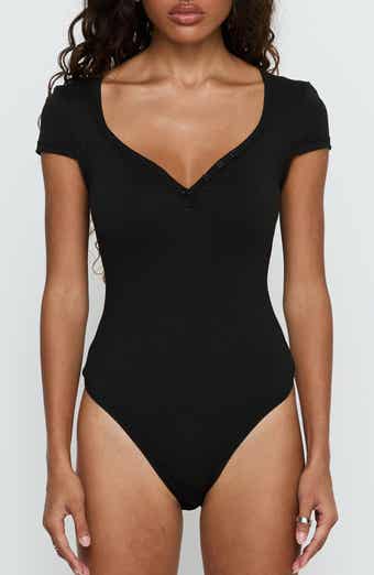 Laretta Button Up Bodysuit