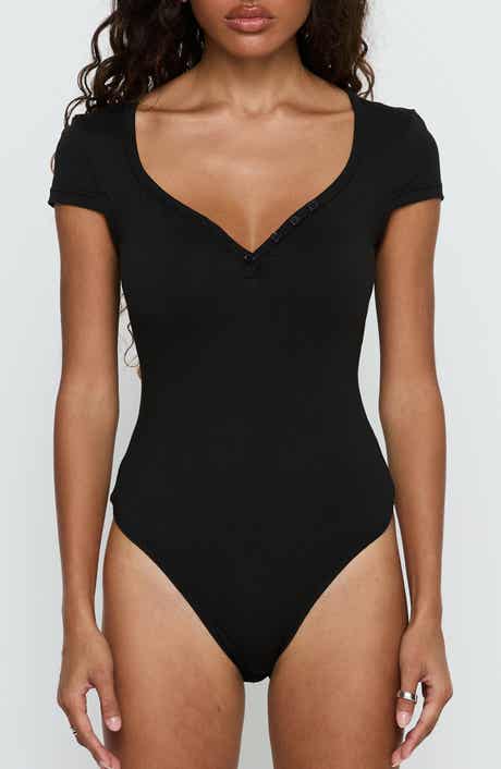 Laretta Button Up Bodysuit