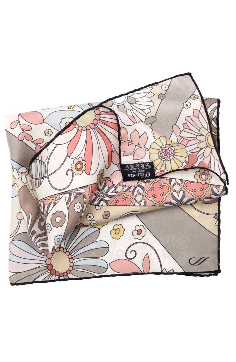 Elizabetta Anita - Silk Bandana, Alternate, color, Tan