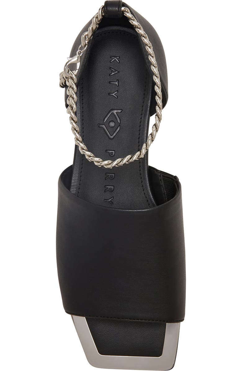 Katy Perry Caught Up Square Toe Anklet Sandal, Alternate, color,