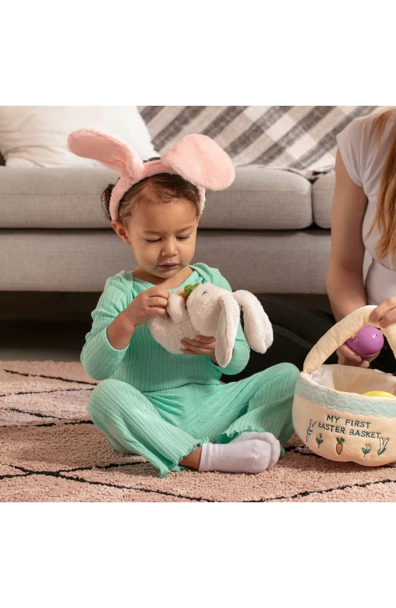 Sperric Easter Plush Baby Playset with Basket and Bunny, Alternate, color, 